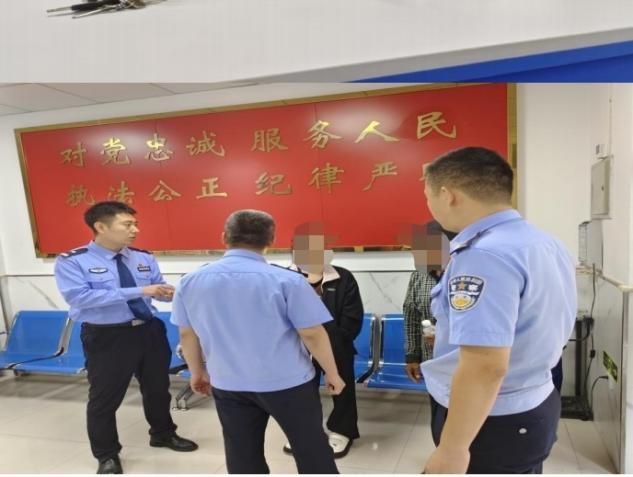 聋哑老人深夜迷路田间徘徊 巡逻民警及时救助找到家人